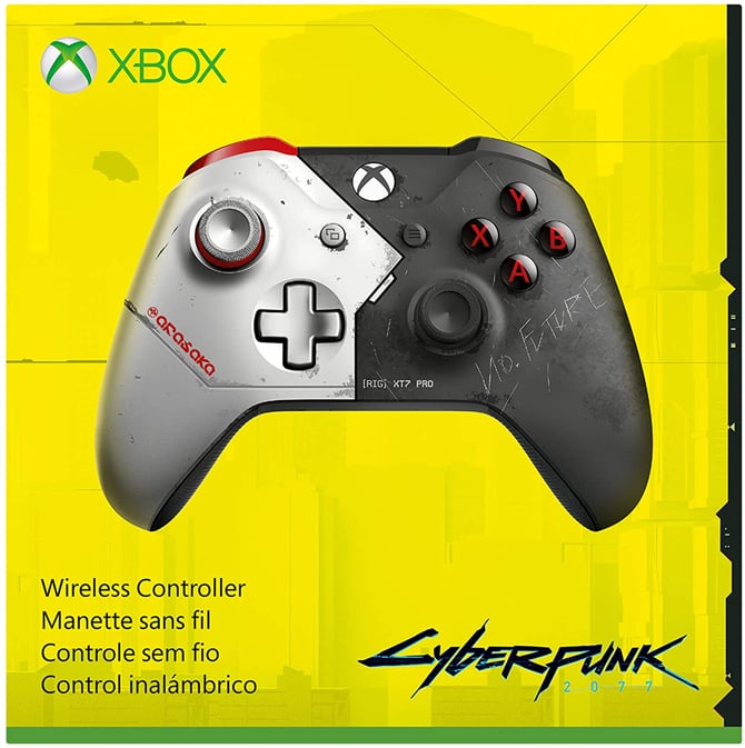 Xbox One terá controle sem fio com temática de Cyberpunk 2077